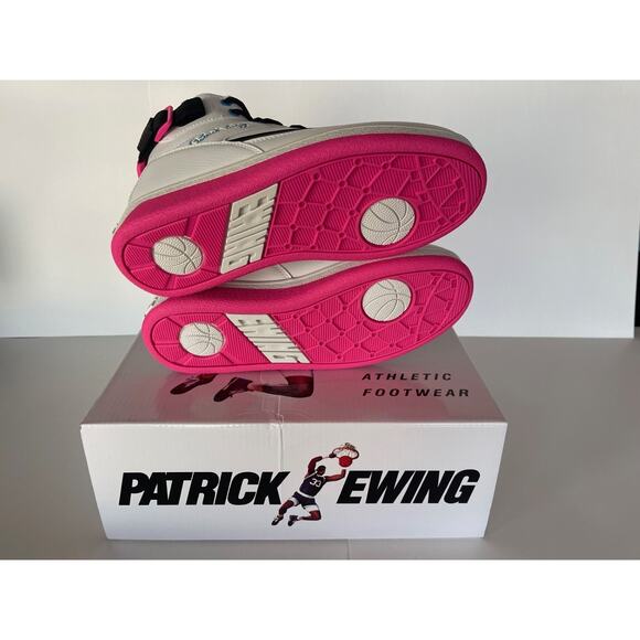 Patrick Ewing 33 Orion Strap White/Neon Womens Size 9 New In Box - Picture 5 of 13